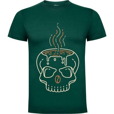 Camiseta Café hasta la muerte 3 - Camisetas Vektorkita