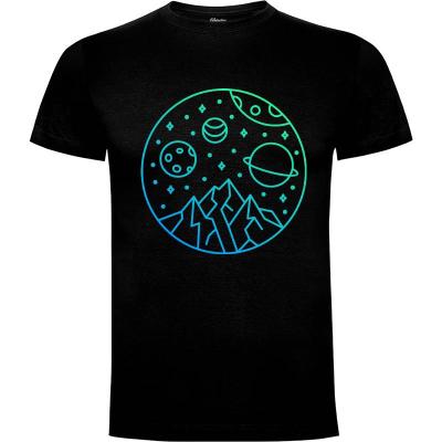 Camiseta Espacio profundo - Camisetas Top Ventas