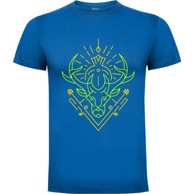 Camiseta Adorno de simetría de ciervo - Camisetas Retro