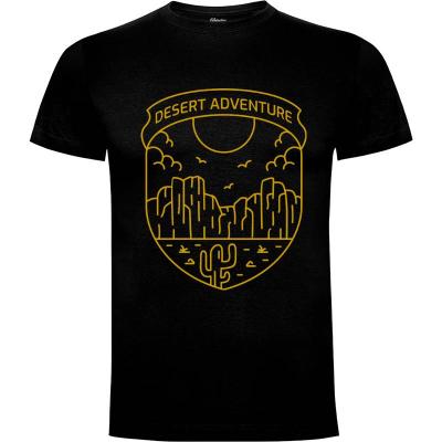 Camiseta Aventura en el desierto - Camisetas Vektorkita