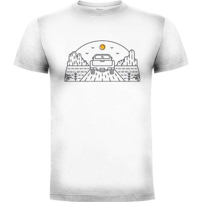 Camiseta Aventura en el desierto 1 - Camisetas Vektorkita
