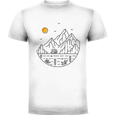 Camiseta Aventura en el desierto 2 - Camisetas Vektorkita