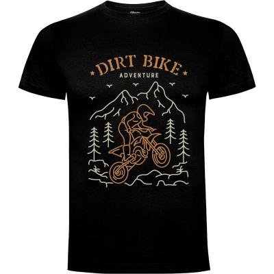Camiseta Bici de la suciedad 2 - Camisetas Vektorkita