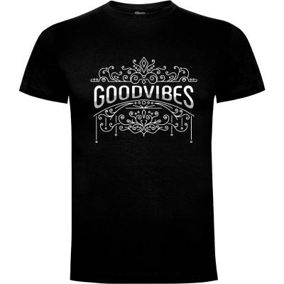 Camiseta Buenas vibraciones - Camisetas Retro
