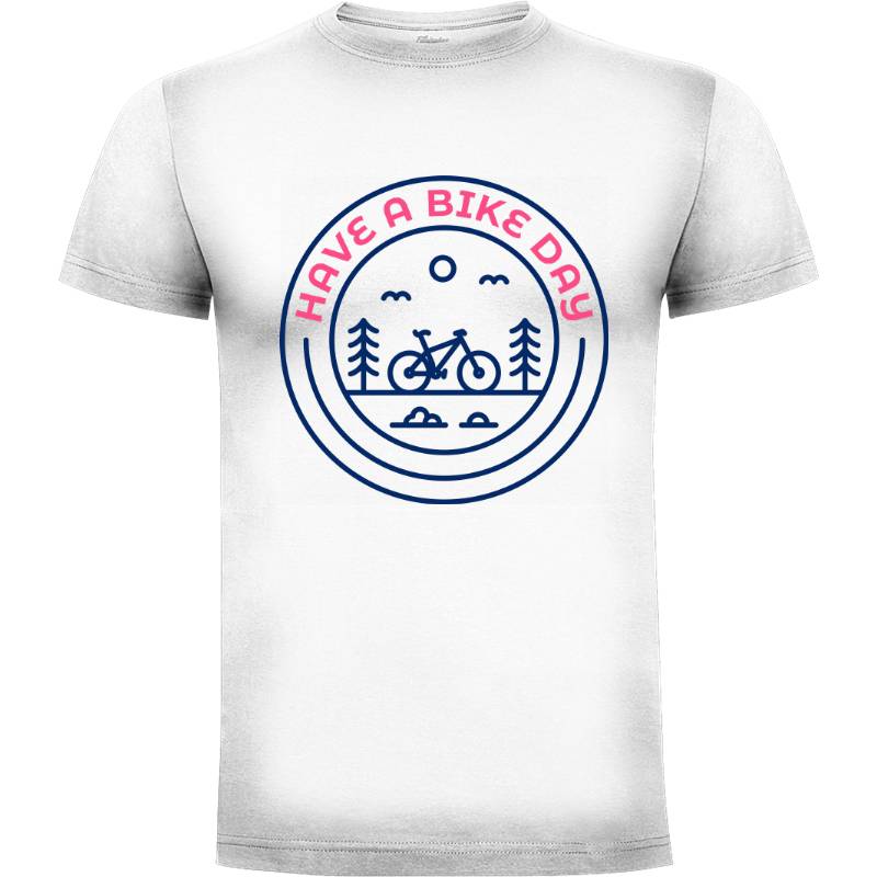 Camiseta Tener un día de bicicleta