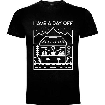 Camiseta Tener un día libre - Camisetas Vektorkita