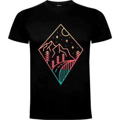 Camiseta Aventura en las Tierras Altas - Camisetas Naturaleza