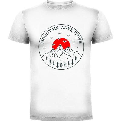 Camiseta Aventura en la montaña - Camisetas Vektorkita