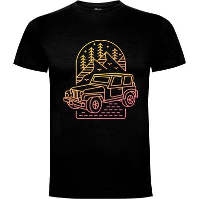 Camiseta Mi Jeep Mi Aventura - Camisetas Verano