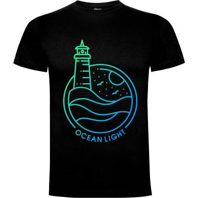 Camiseta Luz del océano - Camisetas Vektorkita
