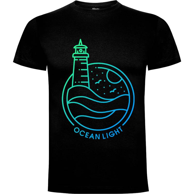 Camiseta Luz del océano