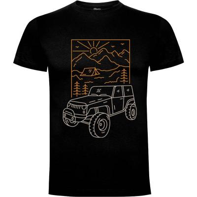 Camiseta Campamento todoterreno - Camisetas Vektorkita