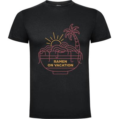 Camiseta Ramen de vacaciones - Camisetas Top Ventas