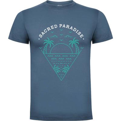 Camiseta Paraíso Sagrado - Camisetas Vektorkita