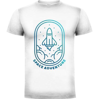 Camiseta Aventura espacial - Camisetas Vektorkita