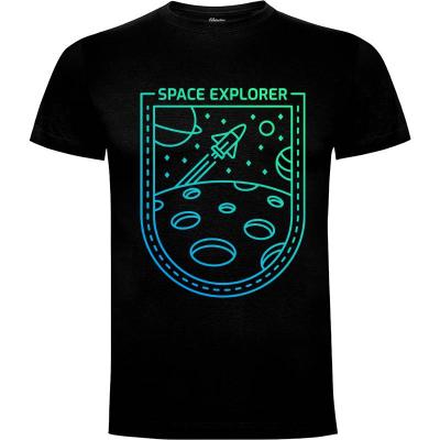 Camiseta Explorador espacial - Camisetas Vektorkita