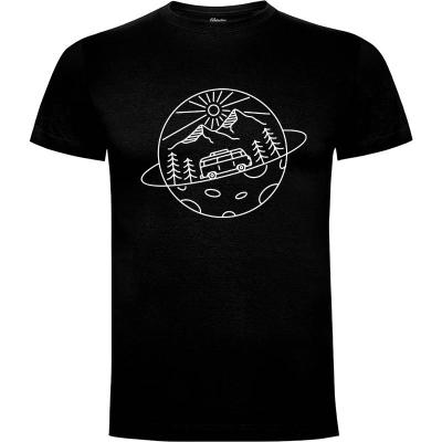 Camiseta Viaje espacial 2 - Camisetas Vektorkita