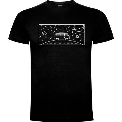 Camiseta Viaje espacial 3 - Camisetas Vektorkita