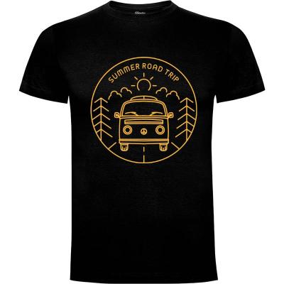 Camiseta Viaje de verano por carretera - Camisetas Vektorkita