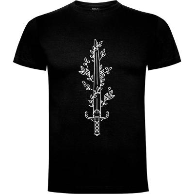 Camiseta Flor de espada - Camisetas Vektorkita