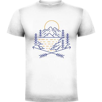 Camiseta El mejor arte es la naturaleza 3 - Camisetas Vektorkita