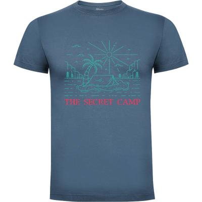 Camiseta El campamento secreto - Camisetas Vektorkita