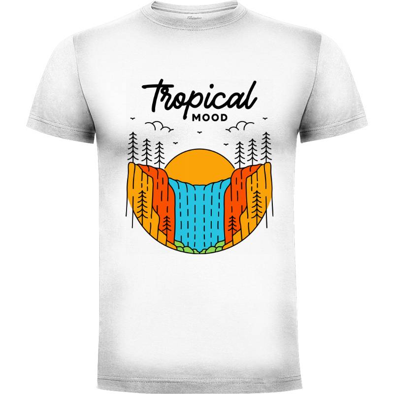 Camiseta Estado de ánimo tropical 1