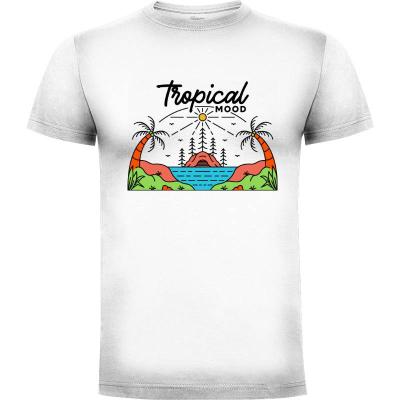 Camiseta Estado de ánimo tropical 2 - Camisetas Verano
