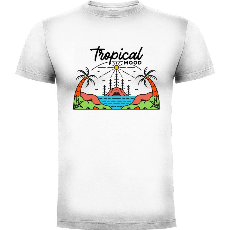 Camiseta Estado de ánimo tropical 2