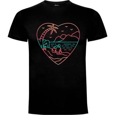 Camiseta Amor verdadero en la naturaleza - Camisetas San Valentin