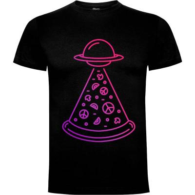 Camiseta pizza ovni - Camisetas Vektorkita