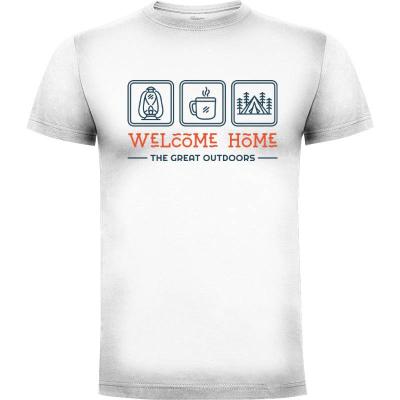 Camiseta Bienvenido a casa 2 - Camisetas Vektorkita
