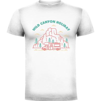 Camiseta Vacaciones en Cañón Salvaje - Camisetas Naturaleza
