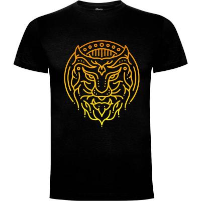 Camiseta gato salvaje - Camisetas Vektorkita