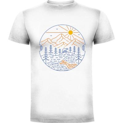 Camiseta Círculo de vida salvaje - Camisetas Verano