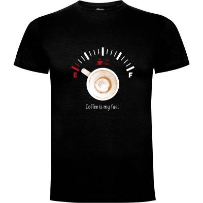 Camiseta Coffee is my fuel - Camisetas DrMonekers