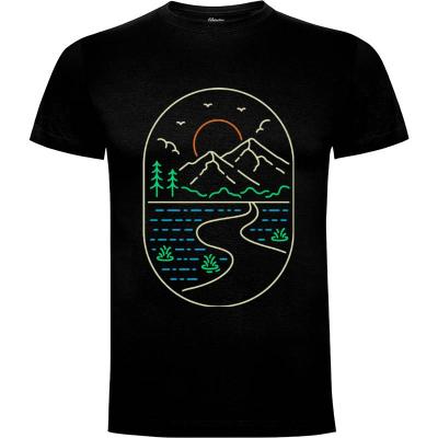 Camiseta Pista de aventuras - Camisetas Vektorkita