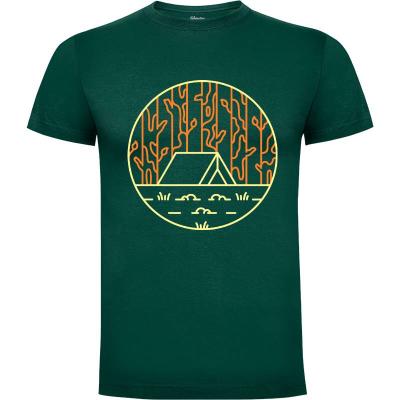 Camiseta adicto al campamento 1 - Camisetas Naturaleza