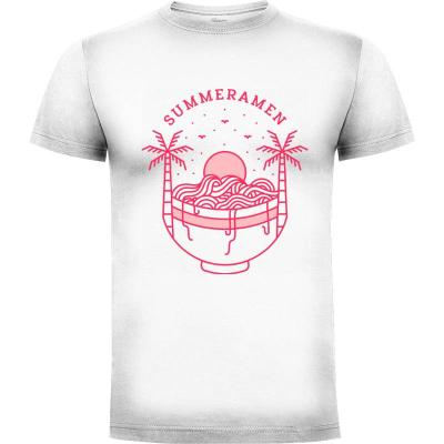 Camiseta ramen de verano 1 - Camisetas Vektorkita