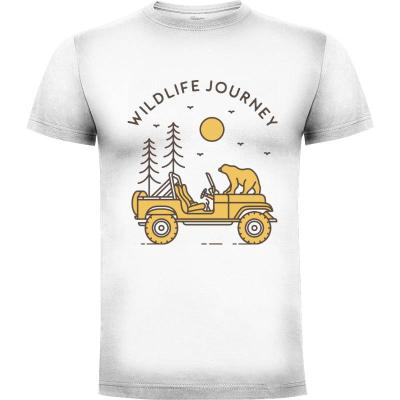 Camiseta Viaje de vida silvestre 1 - Camisetas Vektorkita