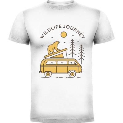 Camiseta Viaje de vida salvaje 2 - Camisetas Vektorkita