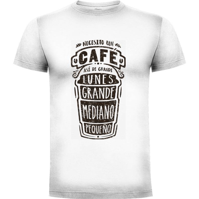 Camiseta Necesito un Café v2