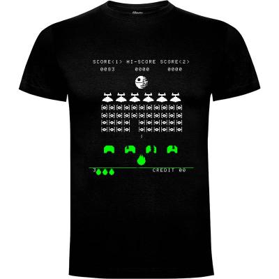 Camiseta Star Invaders - Camisetas Demonigote