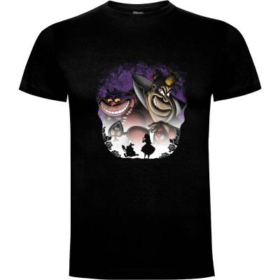 Camiseta Wonderland villains - Camisetas Frikis
