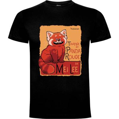 Camiseta Tournée du Panda Rouge - Camisetas Jasesa