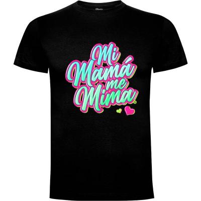 Camiseta Mi mamá me mima - Camisetas Fernando Sala Soler