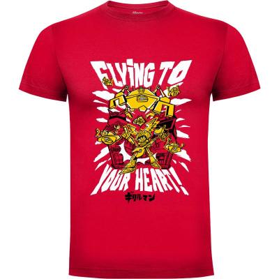 Camiseta Flying to your heart - Camisetas Demonigote