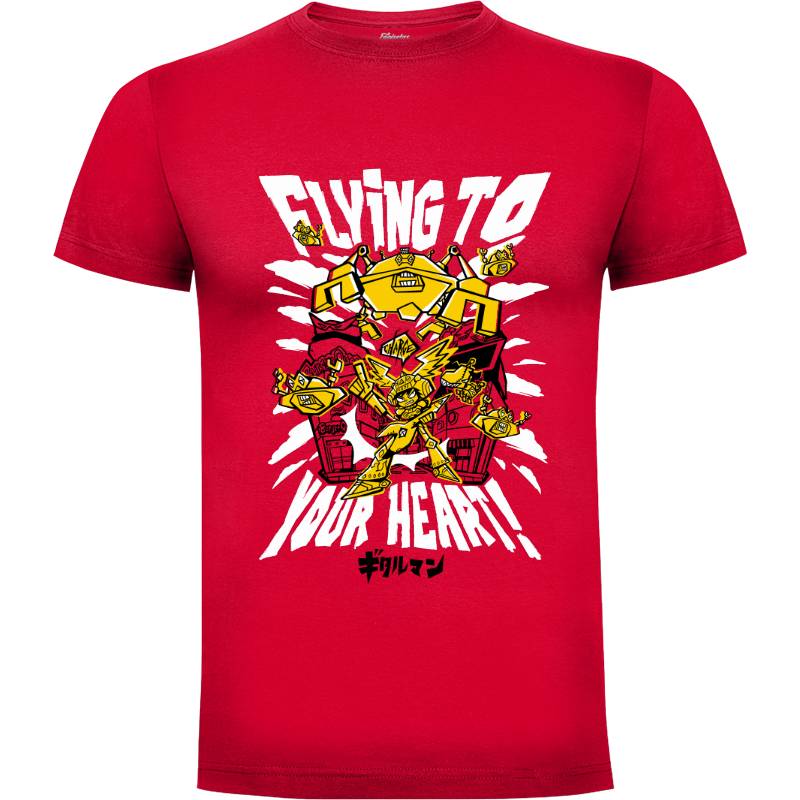 Camiseta Flying to your heart