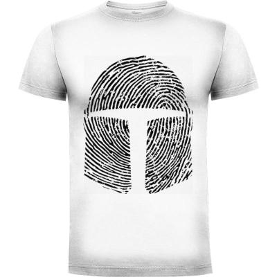 Camiseta Mando's Fingerprint - Camisetas Frikis