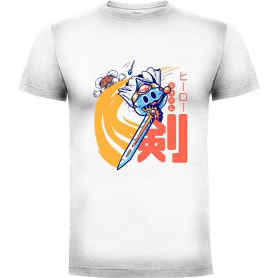 Camiseta un nuevo héroe - Camisetas Sketchdemao
